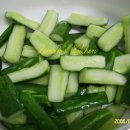 중국식 오이피클(Cucumber Relish,마라황과)--색다른 맛 이미지