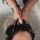 호텔보브 | 둔촌동 미용실, 유비크 둔촌점, 지우 원장님 클리닉 후기 (부스스 곱슬머리 잡은)