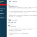 리즈(RIZZ) 네이버블로그