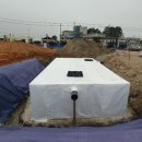 백산 국민체육센터 건립공사 우수저류조 설치 후기