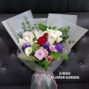 [부산명륜동꽃집지우플라워가든]부산동래꽃집/후기학위수여식꽃다발