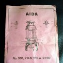 aida lantern manual 일부 및 박스 사진 이미지