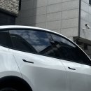 럭스바디 | 테슬라 모델Y 펄 화이트 생고뱅 파노라마 럭스X 시공후기