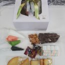 홈수제 앙금플라워 떡케이크 만들기 이미지