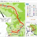 주왕산 산행 지도입니다 이미지