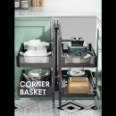 공간을 살리는 우리집 정리수납 | 싱크대 코너 선반장 공간을 살리는 깔끔한 비밀수납 아이템