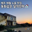 능실마을22단지(아) | 제주 애월숙소 추천, 감성과 노을이 있는 달작민박 솔직 후기