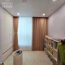 명곡동120 | 창원 명곡 포엘른 신혼희망타운 , 린넨무드 가득한 대형평수 커튼 시공후기
