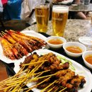 생선노점상(오수시장 노점상) | 싱가포르 맛집 추천 야시장 감성을 느낄 수 있는 라우파삿 사테거리