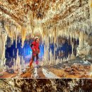 브라질의 석회 동굴속의 신비 풍경 이미지