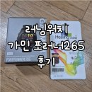 165 | 가민 포러너 265 선택 후기 55 165 비교 음악 끊김