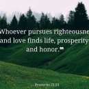 Bible Reading - Proverbs 21:20~31 이미지