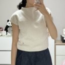 ODS 오디에스 쉘 하프 니트 후기, 코디방법 | 24FW SHELL HALF KNIT (IVORY) | 캐시미어 하프 터틀넥...