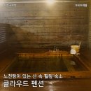 원주 여행 산 속에서 즐기는 노천탕 : 클라우드 펜션