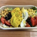 샌드위치, 샐러드 포장 이미지