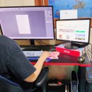 1260 | 제닉스 높이조절 게이밍 컴퓨터 책상 ARENA MULTI DESK 1260 사용 후기