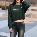 온더리스트 On The List 2월 패밀리세일 스포티앤리치 크롭 맨투맨 득템 후기