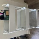 3단 금속 롤링 다용도 보관 정리함(흰색,검은색) 이미지