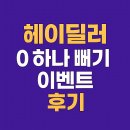 하나 | 헤이딜러 0 하나 빼기 이벤트 후기