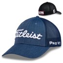 타이틀리스트 투어 딥백 메쉬 골프캡 TH9FTDBMK-9 헤더 네이비 골프모자 [TITLEIST TOUR DEEP BACK MESH FITTED] 이미지