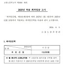 2025년 적용 최저임금 고시 이미지