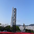 우주산업 정문 앞 이미지