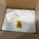 던스 26ss 봄 신상 플레이수트, 덩가리 92사이즈 구매 후기(파딸 돼지 야생화 클로버 순무)
