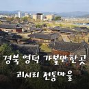 괴시리 전통마을 | 8백 년의 마을 역사 경북 영덕 가볼만한곳 괴시리 전통마을