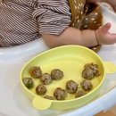 우신정육점 | 볶은한우토핑 이용해서 소고기밥볼 빠르게 만드는 방법 베이비본죽