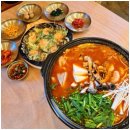 CU강릉교동율곡점 | 강릉섭국 해물파전 조합이 좋은 교동밥집 담치마을