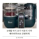 6개월 아기 초기 이유식 시작 베이비무브로 간편하게