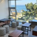 메르블루 B동 | 부산 기장 오션뷰 카페 메르데쿠르 죽성리 루프탑 대형 베이커리 카페