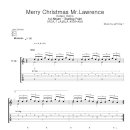 Kotaro Oshio(코타로 오시오) - Merry Christmas Mr. Lawrence (메리크리스마스 미스터로렌스) 기타프로, pdf악보 이미지