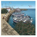 어촌마을 이미지