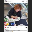[ 캘리 ] 23.10.21 속초항 국제크루즈 터미널 ‘웨스테르담‘호 입항 기념행사 ’캘리그라피부채...