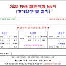 2022 FIVA 배구 챌린지컵 남/여 최종경기결과 이미지