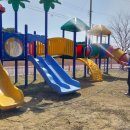 주산초등학교 놀이터 소독및 모래 탄성 복원 작업 이미지