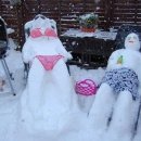 눈사람 이미지