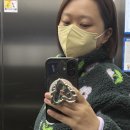 준준스페이스 꽃무늬 후리스 아노락 따뜻하고 사랑스러운 데일리룩 추천!