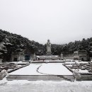 팔공산 동화사(桐華寺) 설경 이미지