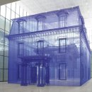 아크릴화 일러스트 | 공중건널목 _ 아크릴화