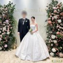 아이테오 | 아이테오 자가드실크 드레스 본식 후기, 애브뉴준오 해은부원장 &amp; 은방울 부케