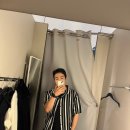 H&amp;M 가성비 휴가룩 패턴 캠프셔츠. 레귤러핏 슬리브리스 탑 착용후기 및 사이즈 추천