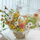 수지플라워 | [수지꽃집] 수지구청역 꽃집 플로희 꽃바구니 내돈내산 후기_(플라워 원데이 클래스)