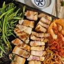 천포차 | 의정부 삼겹살 맛집 천포회관 주차, 미나리김치삼겹살, 김치즈볶음밥
