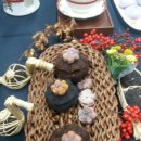 한방 꽃차와 다식 이미지