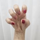 [여의도네일] 네일,속눈썹 동시에 가능한 나무쉼표 여의도점 / 겨울느낌 네일아트 후기