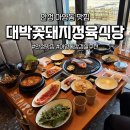 대박식당 | 안성 아양동 찐맛집 대박꽃돼지정육식당 회식 모임 추천 솔직후기