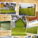 노란지붕-diy목공방(서구-평리동=다람어린이집(벽면-방부목공사,입구-루바작업및거친판재게시판및어닝작업모습입니다.) 이미지