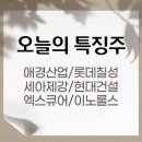 오늘자 특징주_240718